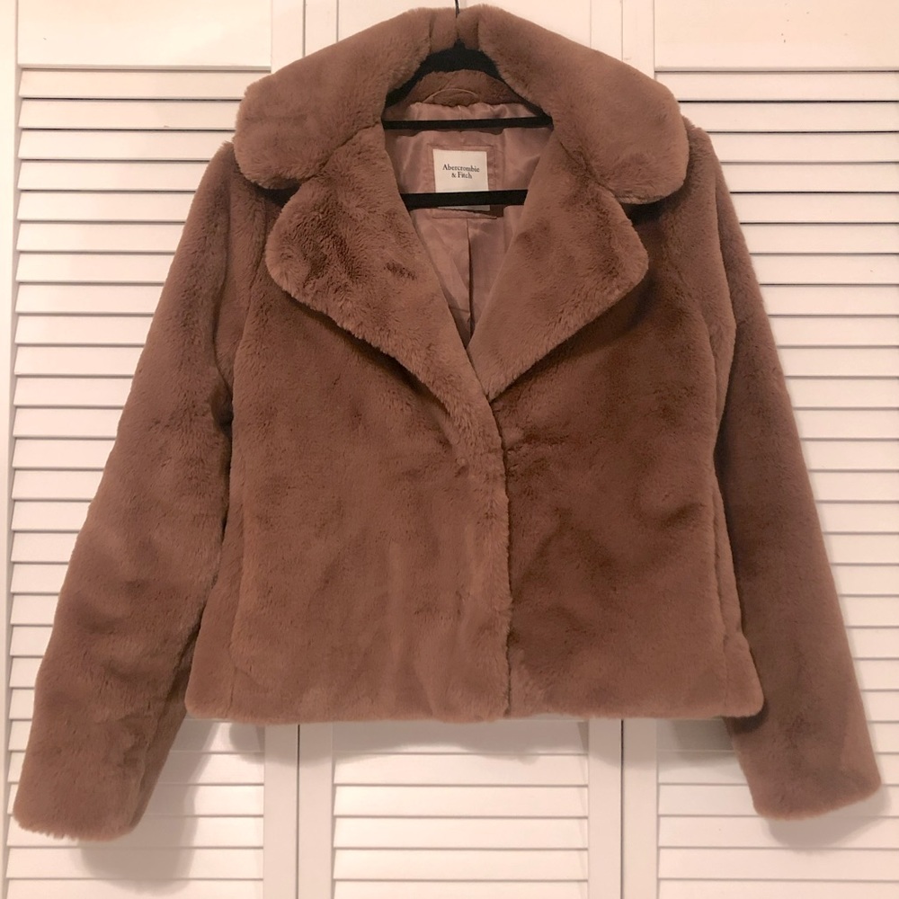 Abercrombie Faux Fur Jacket
